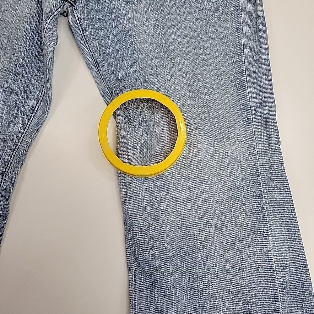 Levi's 515 Bootcut Jeans Women's 14M Light Wash Stretch Mid Rise Denim - Picture 8 of 11
